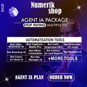 pack complet des 10 agents